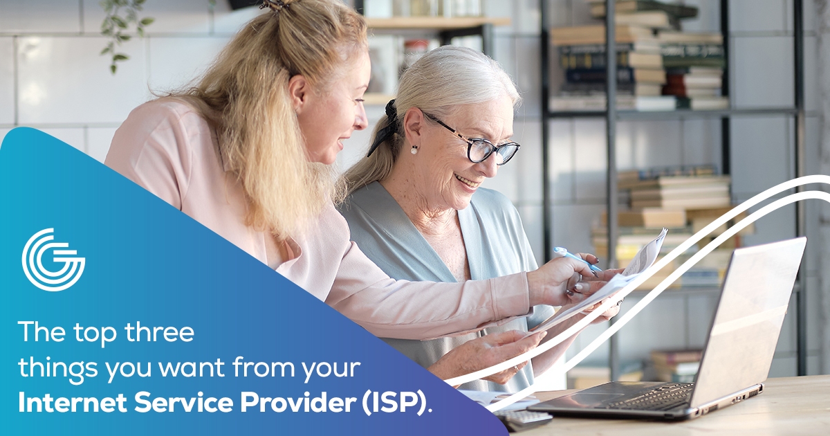 The Top Three Things You Want From Your Internet Service Provider (ISP)