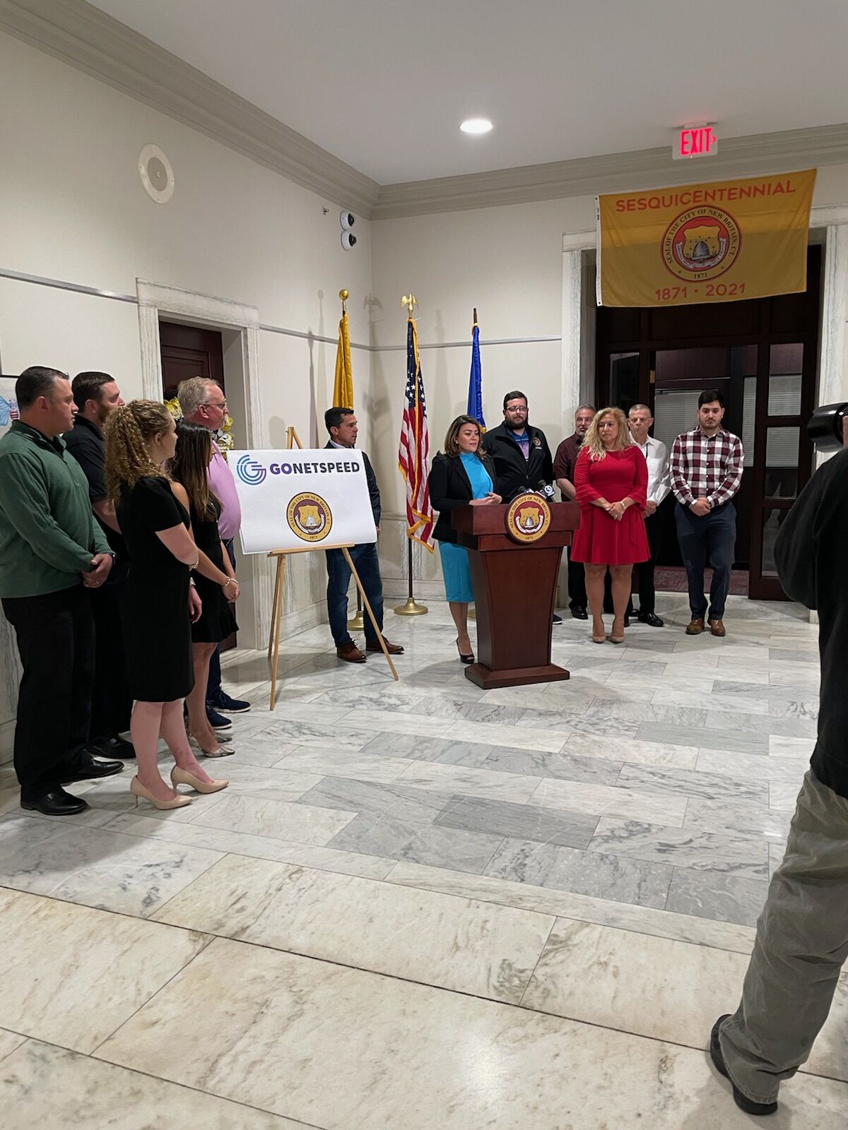 Press Conference for New Britain Announcement