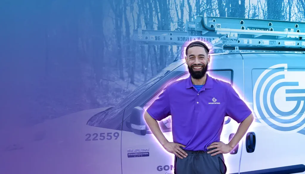 gonetspeed high speed fiber internet hero team service install tech edgard