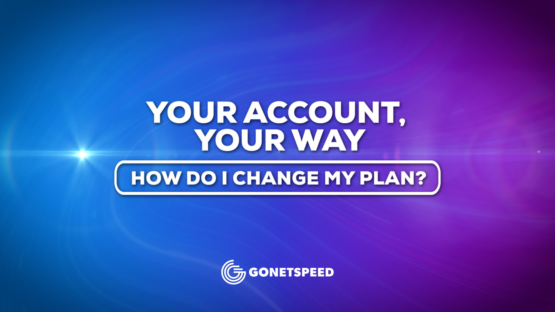 How to Read Your GoNetspeed Bill