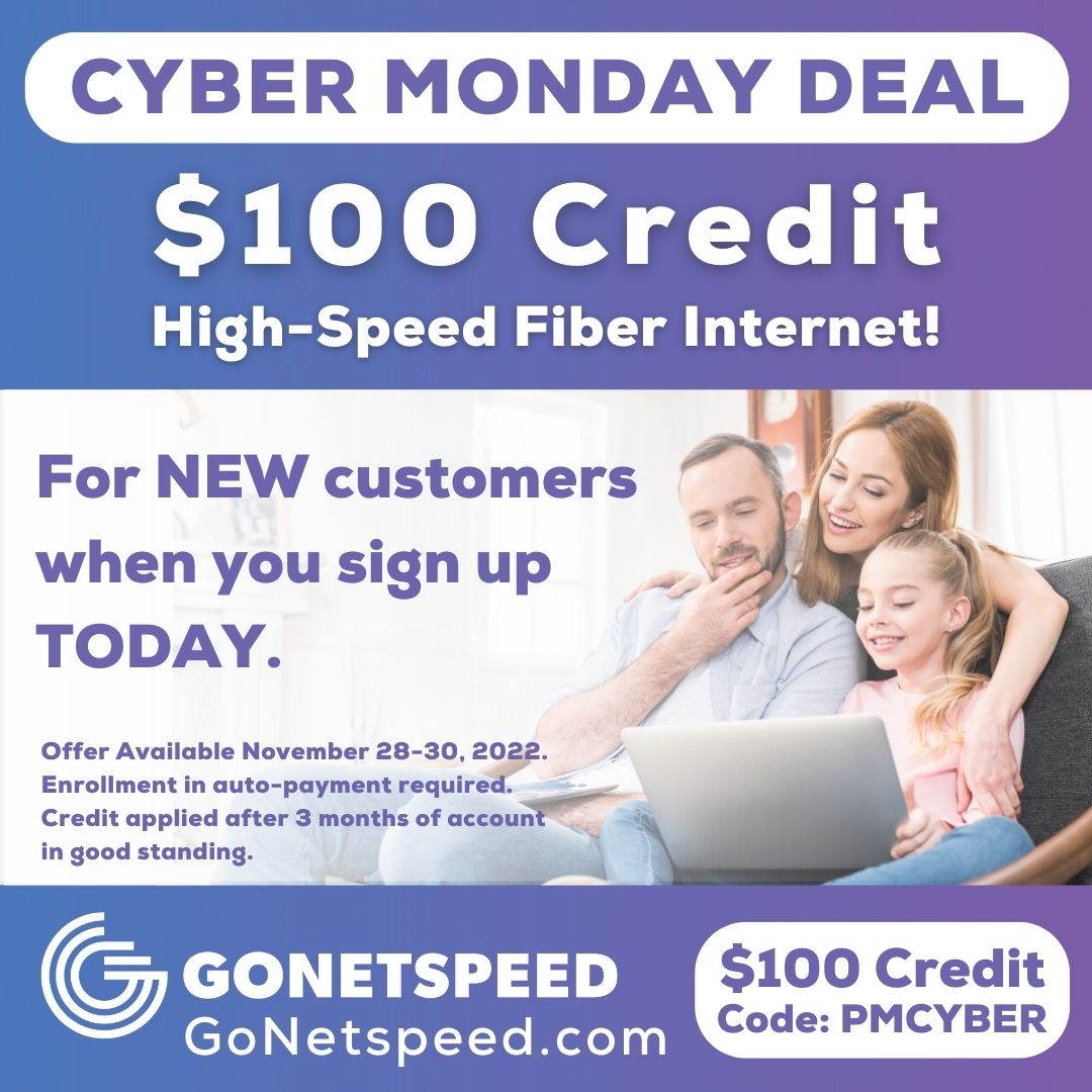 Cyber Monday: Good Morning GoNetspeed!