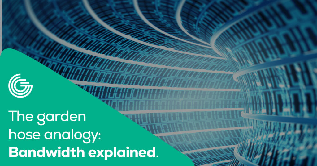 The Garden Hose Analogy: Bandwidth Explained